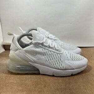 Nike Air Max 270 943345-103 White Running Shoes Size Youth 7/ Women 8.5